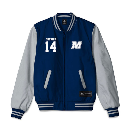 Monmouth - NCAA Men's Lacrosse : Riley Chester - Bomber Jacket-0