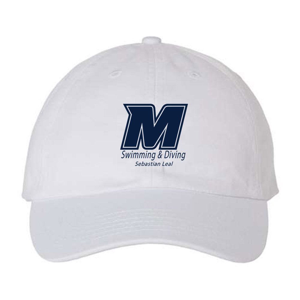 Monmouth - NCAA Men's Swimming & Diving : Sebastian Leal - Dad Hat-0