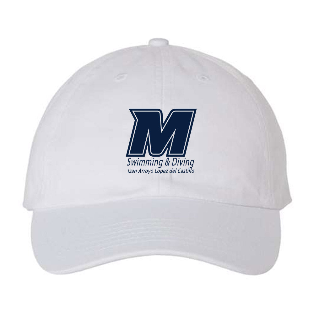 Monmouth - NCAA Men's Swimming & Diving : Izan Arroyo Lopez del Castillo - Dad Hat-0