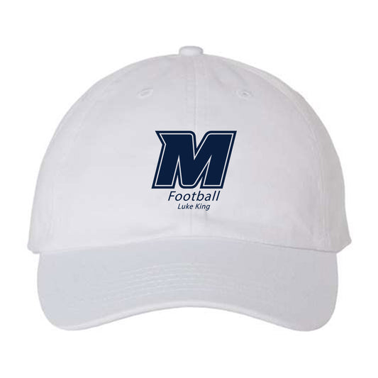 Monmouth - NCAA Football : Luke King - Dad Hat-0