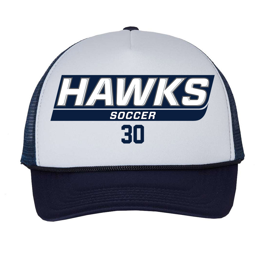 Monmouth - NCAA Men's Soccer : Jason King - Trucker Hat-0