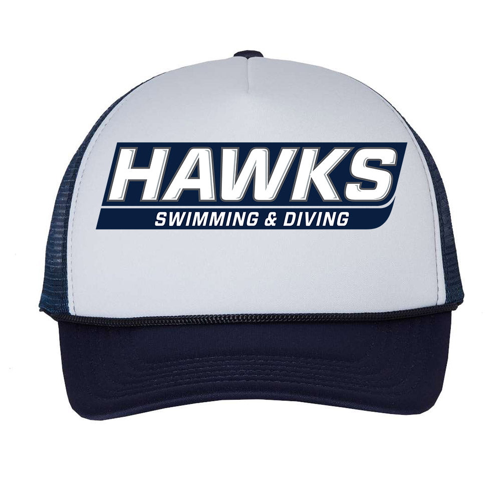 Monmouth - NCAA Men's Swimming & Diving : Izan Arroyo Lopez del Castillo - Trucker Hat-0