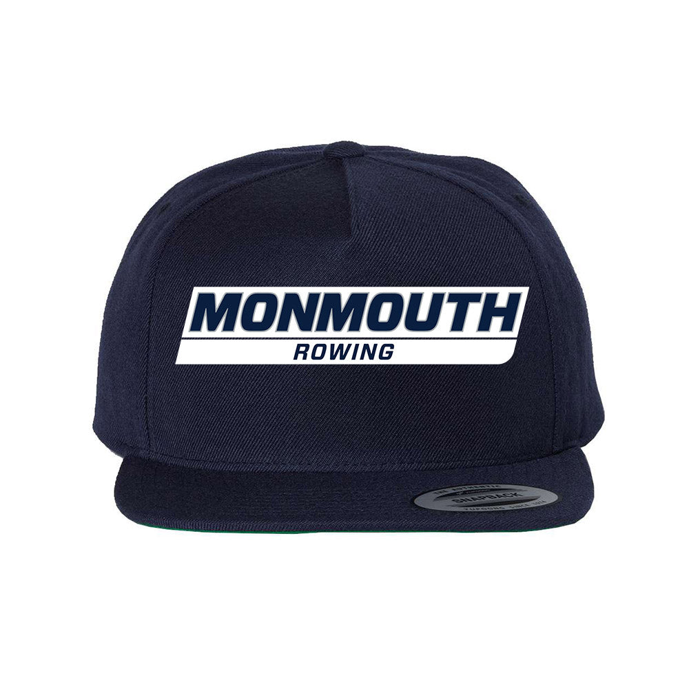 Monmouth - NCAA Women's Rowing : Audrey Copeland - Snapback Hat-0