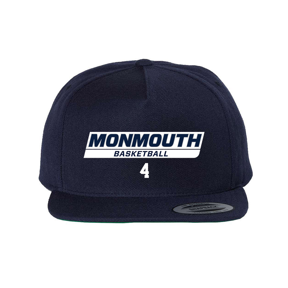 Monmouth - NCAA Men's Basketball : Andrew Ball - Snapback Hat