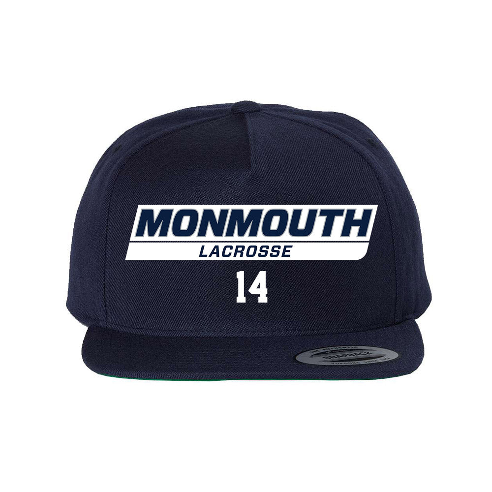 Monmouth - NCAA Men's Lacrosse : Riley Chester - Snapback Hat-0