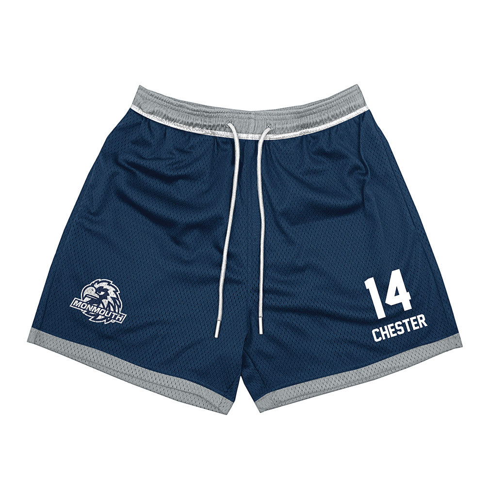 Monmouth - NCAA Men's Lacrosse : Riley Chester - Shorts-0