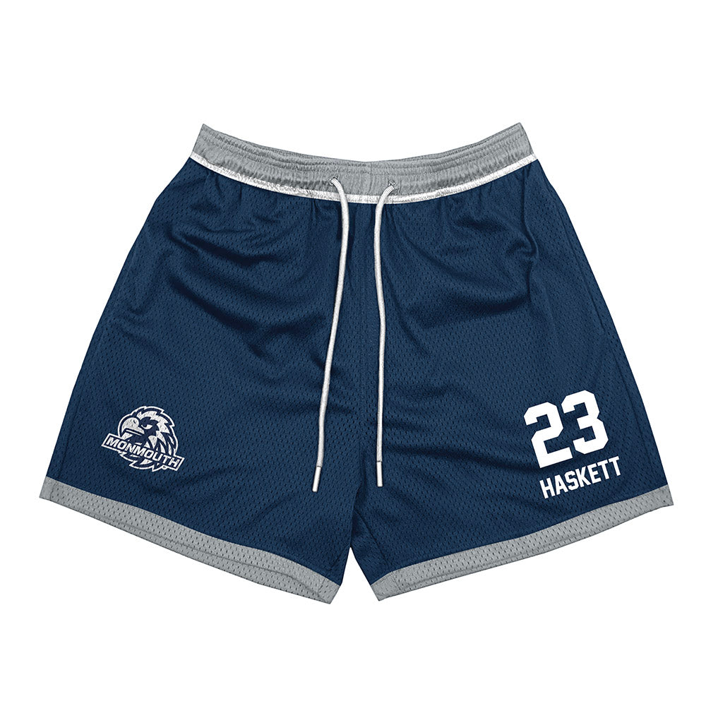 Monmouth - NCAA Football : Amir Haskett - Shorts-0