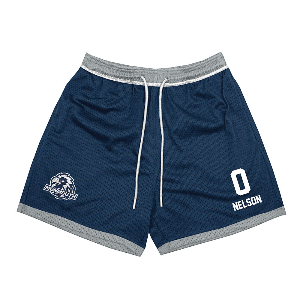 Monmouth - NCAA Football : Gavin Nelson - Shorts-0