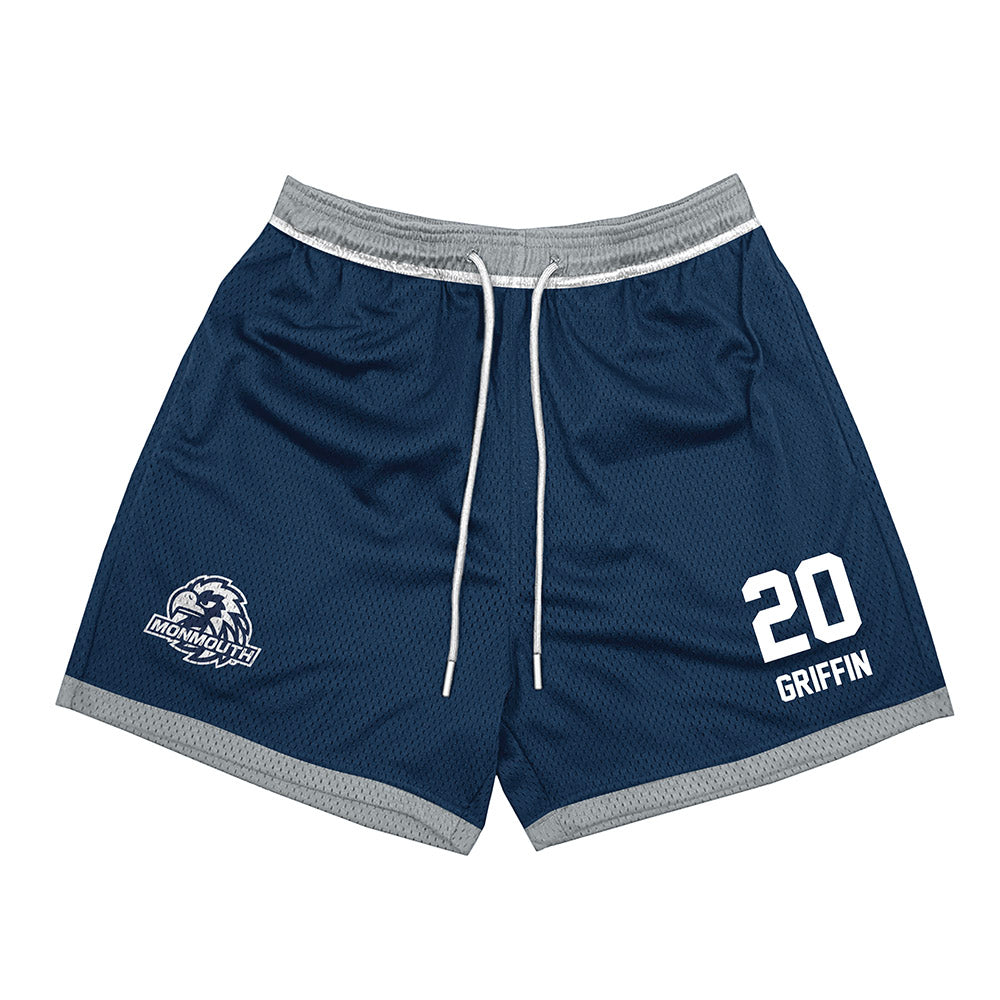 Monmouth - NCAA Men's Basketball : Zubayr Griffin - Shorts-0