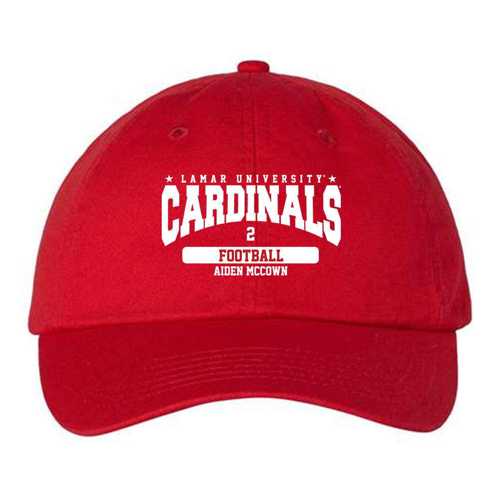 Lamar - NCAA Football : Aiden McCown - Dad Hat-0