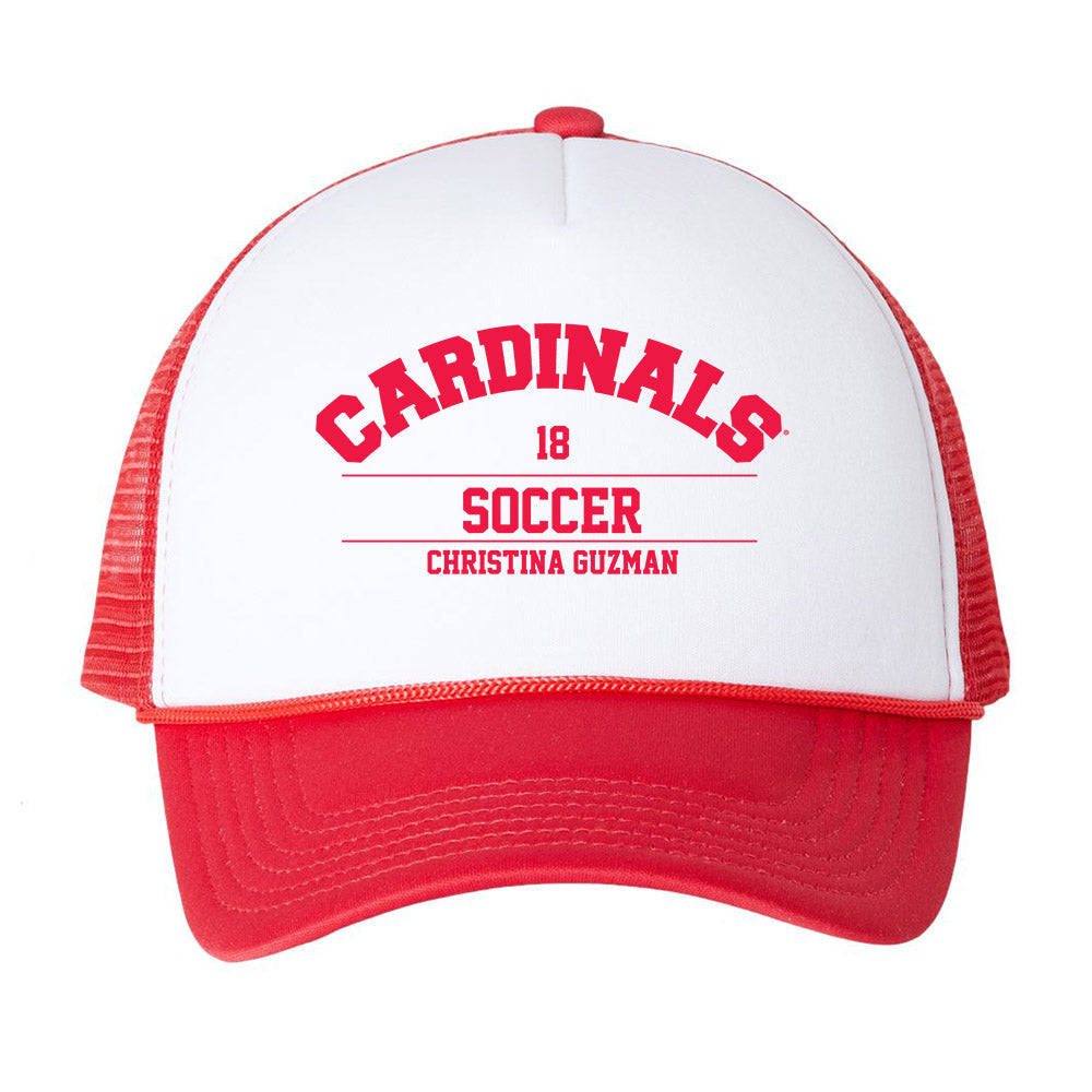 Lamar - NCAA Women's Soccer : Christina Guzman - Trucker Hat-0