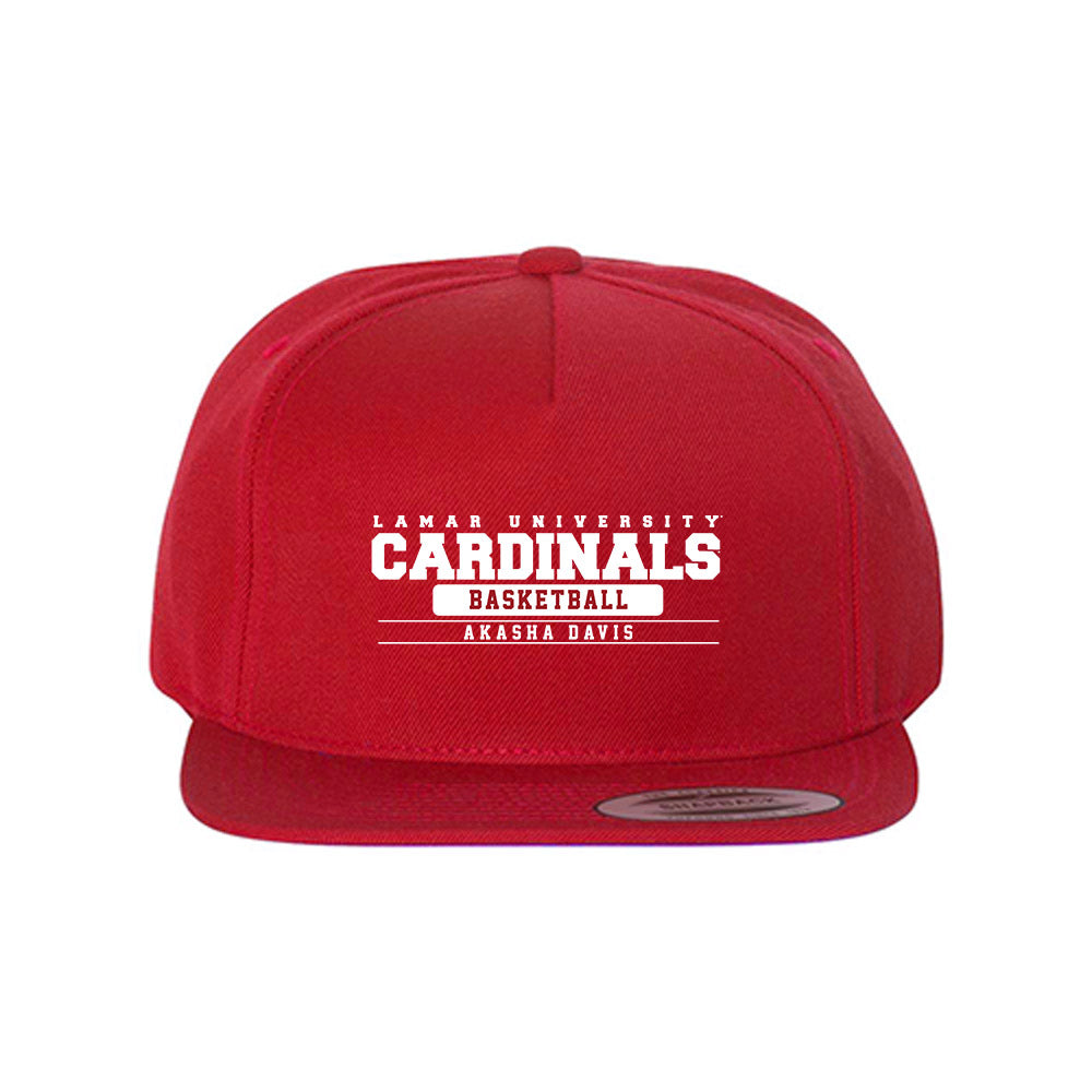 Lamar - NCAA Women's Basketball : Akasha Davis - Snapback Hat