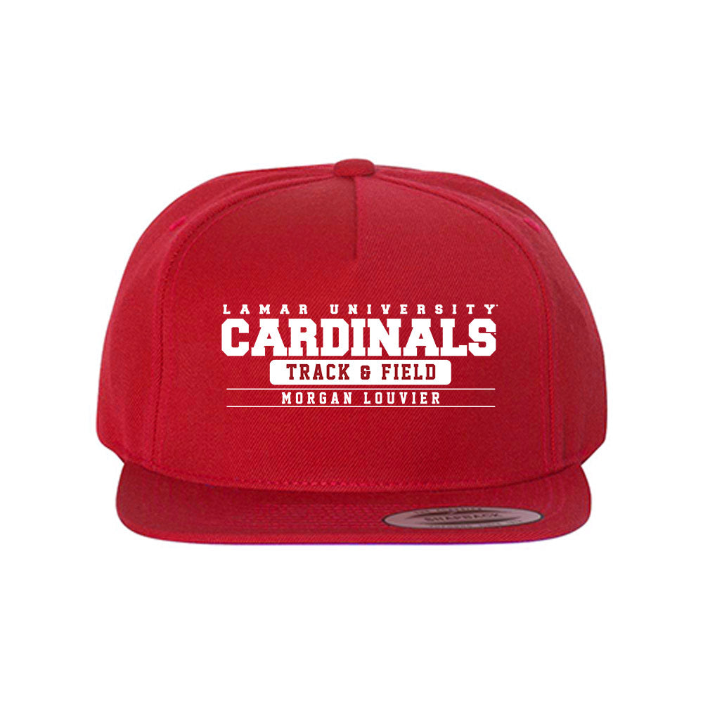 Lamar - NCAA Women's Track & Field : Morgan Louvier - Snapback Hat-0