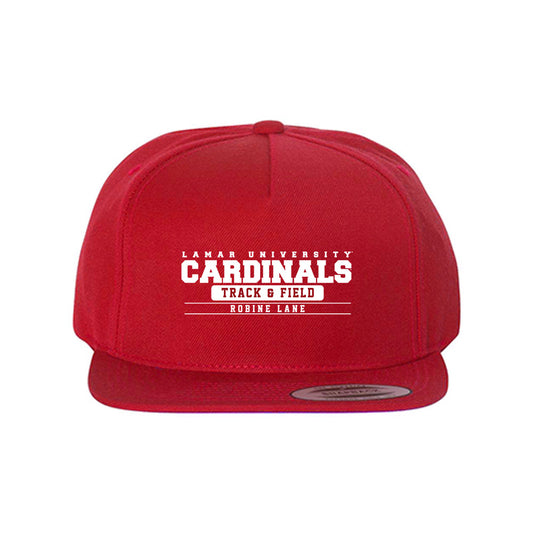 Lamar - NCAA Men's Track & Field : Robine Lane - Snapback Hat