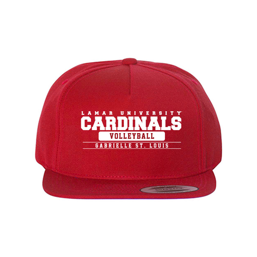 Lamar - NCAA Women's Volleyball : Gabrielle St. Louis - Snapback Hat-0