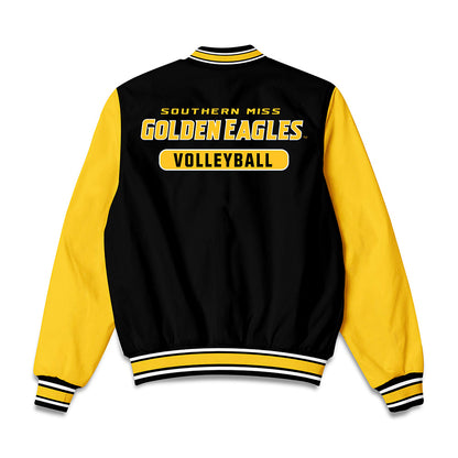 Southern Miss - NCAA Women's Volleyball : Diana Wells - Bomber Jacket-1