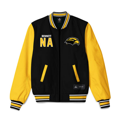 Southern Miss - NCAA Men's Track & Field : Cornelius Bennett - Bomber Jacket-0
