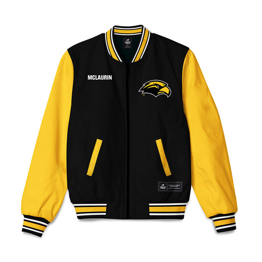 Southern Miss - NCAA Women's Track & Field : Addison McLaurin - Bomber Jacket-0