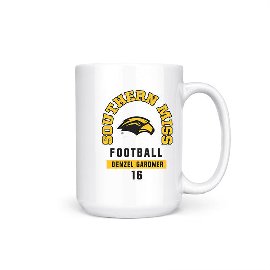 Southern Miss - NCAA Football : Denzel Gardner - Coffee Mug-0