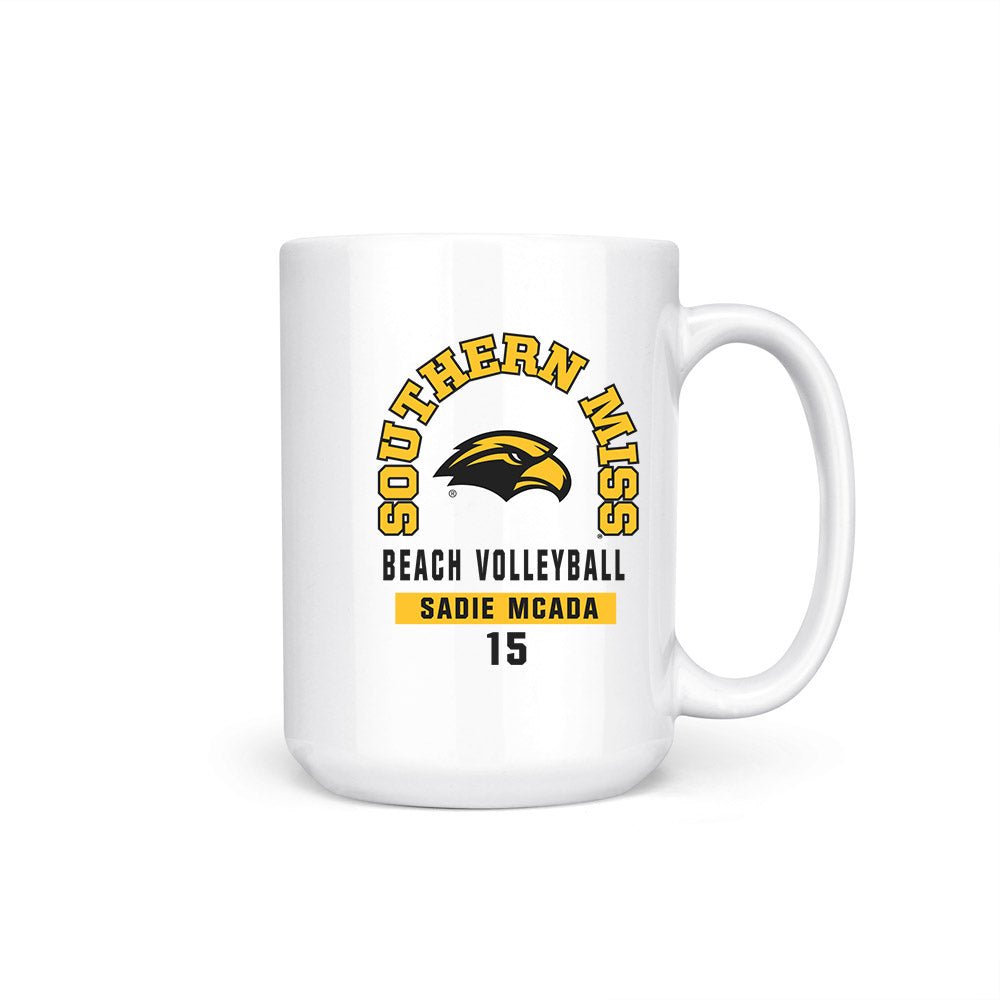 Southern Miss - NCAA Women's Volleyball : Sadie McAda - Coffee Mug-0