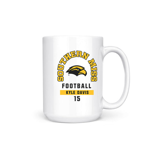 Southern Miss - NCAA Football : Kyle Davis - Coffee Mug-0