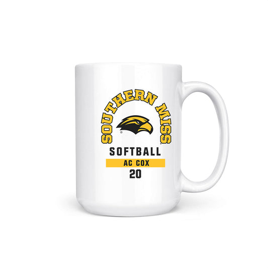 Southern Miss - NCAA Softball : Ac Cox - Coffee Mug-0