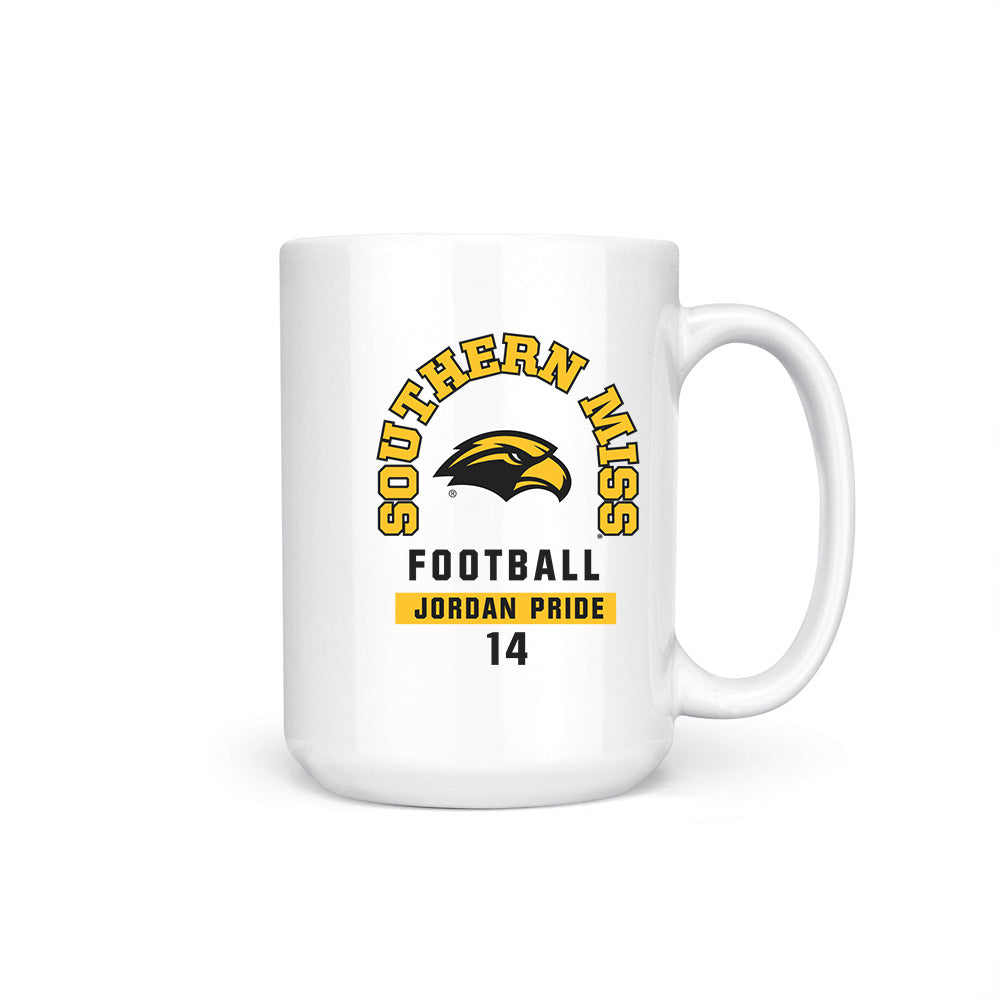 Southern Miss - NCAA Football : Jordan Pride - Coffee Mug-0