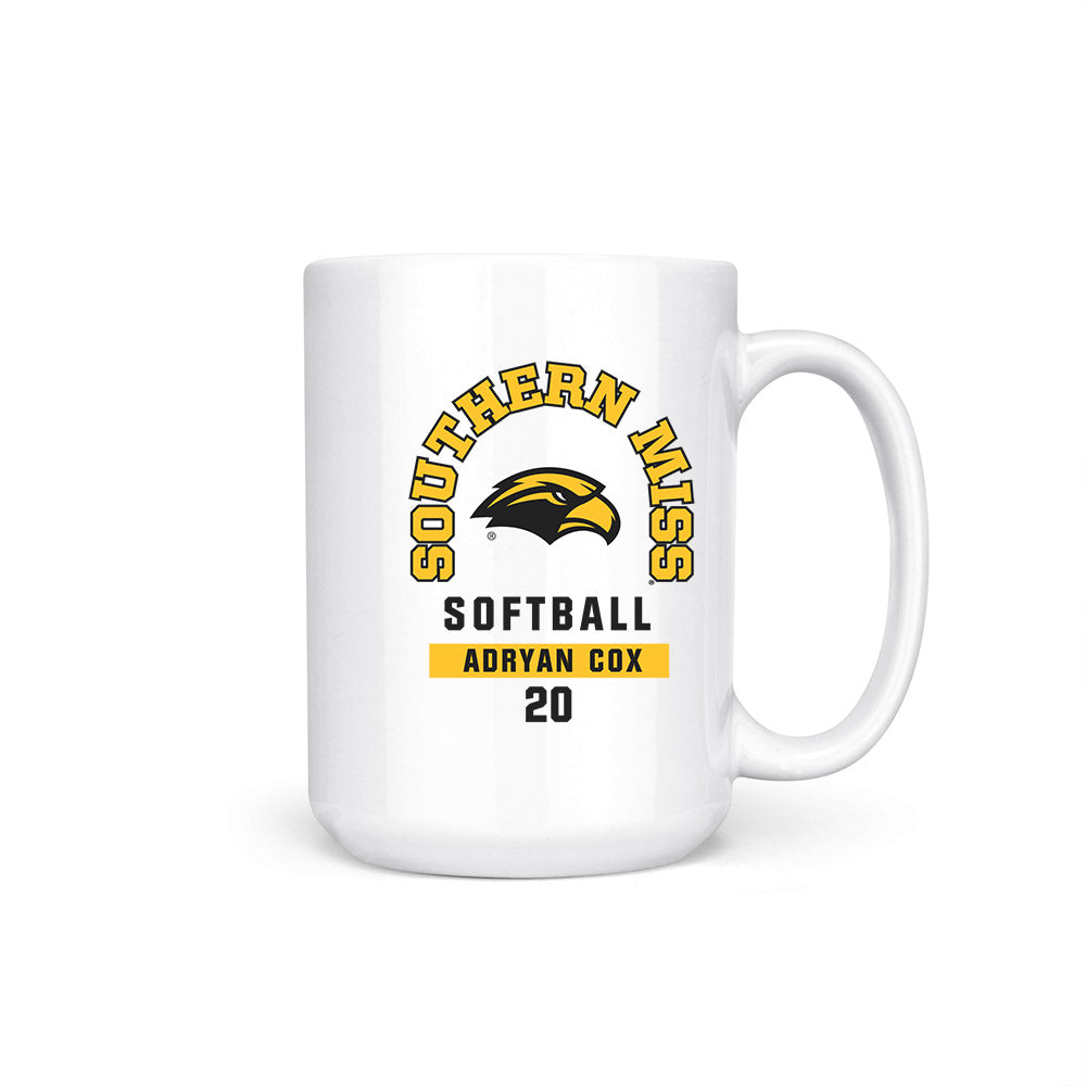Southern Miss - NCAA Softball : Adryan Cox - Coffee Mug-0