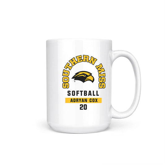 Southern Miss - NCAA Softball : Adryan Cox - Coffee Mug-0
