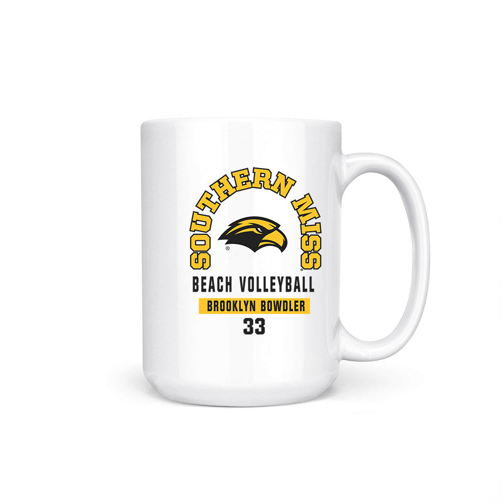 Southern Miss - NCAA Beach Volleyball : Brooklyn Bowdler - Coffee Mug-0
