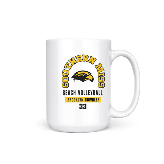 Southern Miss - NCAA Beach Volleyball : Brooklyn Bowdler - Coffee Mug-0