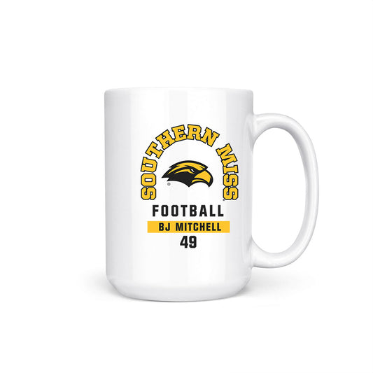 Southern Miss - NCAA Football : Bj Mitchell - Coffee Mug-0