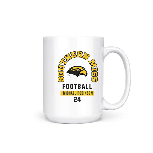 Southern Miss - NCAA Football : Michael Robinson - Coffee Mug-0