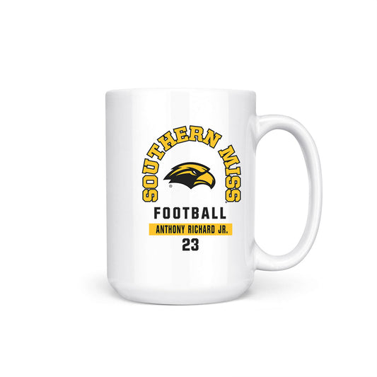 Southern Miss - NCAA Football : Anthony Richard Jr. - Coffee Mug-0