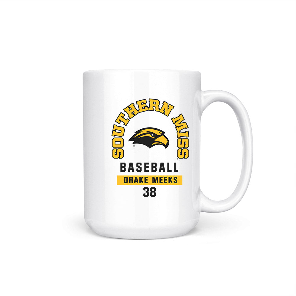 Southern Miss - NCAA Baseball : Drake Meeks - Coffee Mug-0
