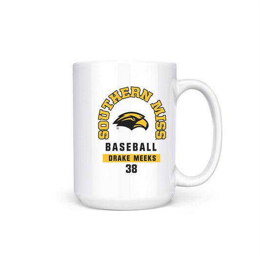 Southern Miss - NCAA Baseball : Drake Meeks - Coffee Mug-0