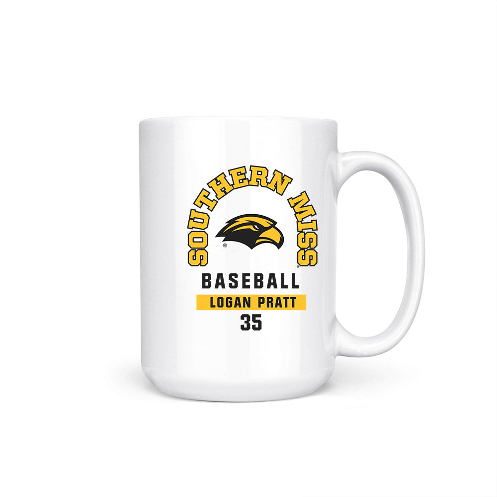 Southern Miss - NCAA Baseball : Logan Pratt - Coffee Mug-0