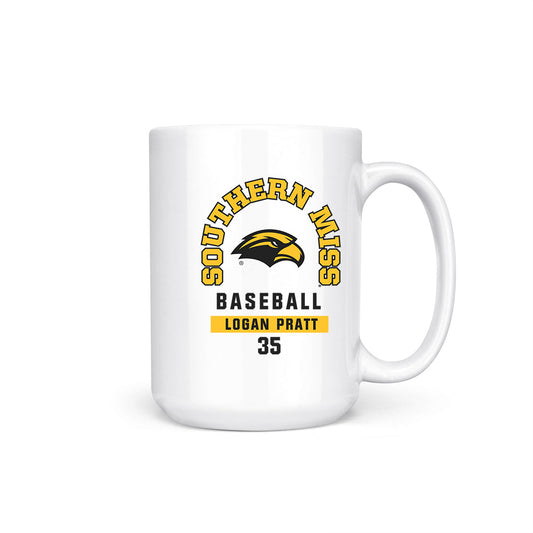 Southern Miss - NCAA Baseball : Logan Pratt - Coffee Mug-0