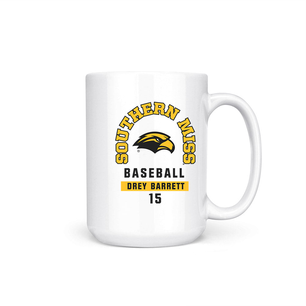 Southern Miss - NCAA Baseball : Drey Barrett - Coffee Mug-0