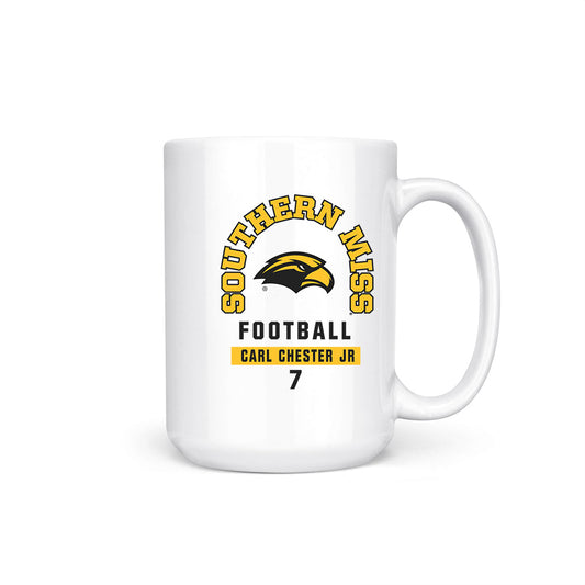 Southern Miss - NCAA Football : Carl Chester Jr - Coffee Mug-0