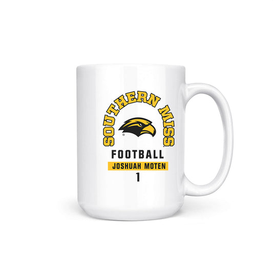 Southern Miss - NCAA Football : Joshuah Moten - Coffee Mug-0