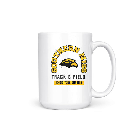 Southern Miss - NCAA Women's Track & Field : Chrisiyona Quarles - Coffee Mug-0