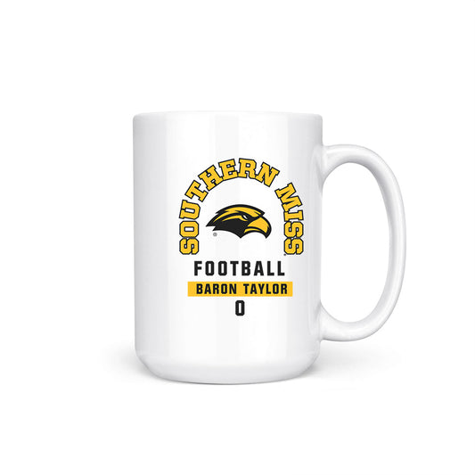 Southern Miss - NCAA Football : Baron Taylor - Coffee Mug-0