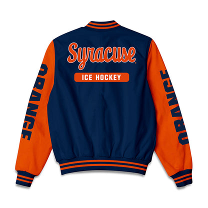 Syracuse - NCAA Women's Ice Hockey : Emma Gnade - Bomber Jacket-1