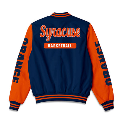 Syracuse - NCAA Men's Basketball : Mark Morano - Bomber Jacket-1