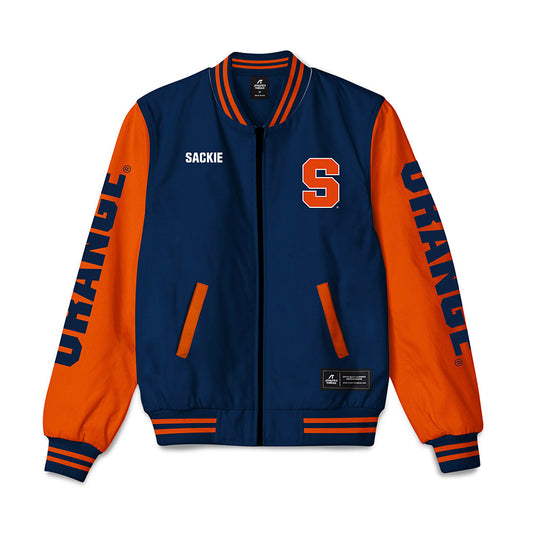 Syracuse - NCAA Football : Gemaus Sackie - Bomber Jacket-0