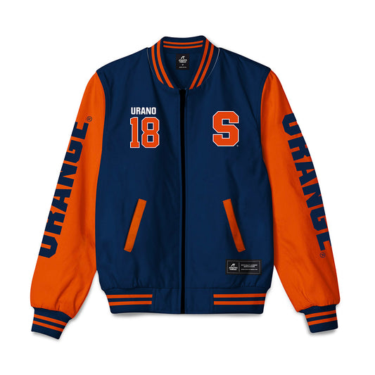 Syracuse - NCAA Women's Volleyball : Yuka Urano - Bomber Jacket-0