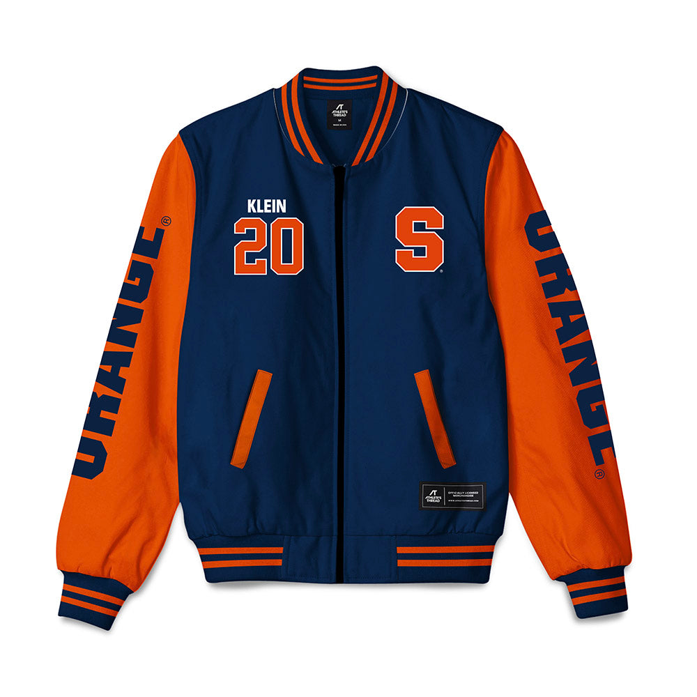 Syracuse - NCAA Women's Soccer : Emma Klein - Bomber Jacket-0