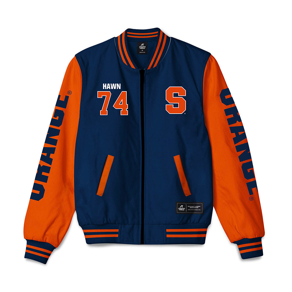 Syracuse - NCAA Football : Matt Hawn - Bomber Jacket-0