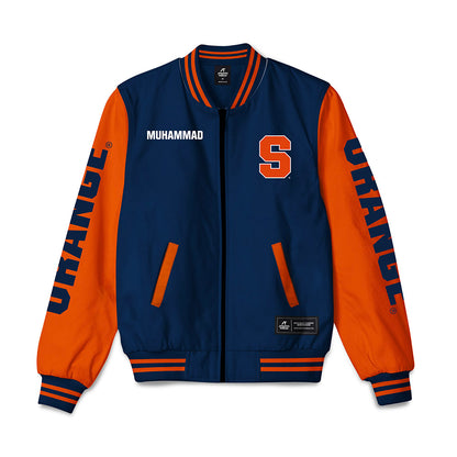 Syracuse - NCAA Football : Ibn Wadu Muhammad - Bomber Jacket-0